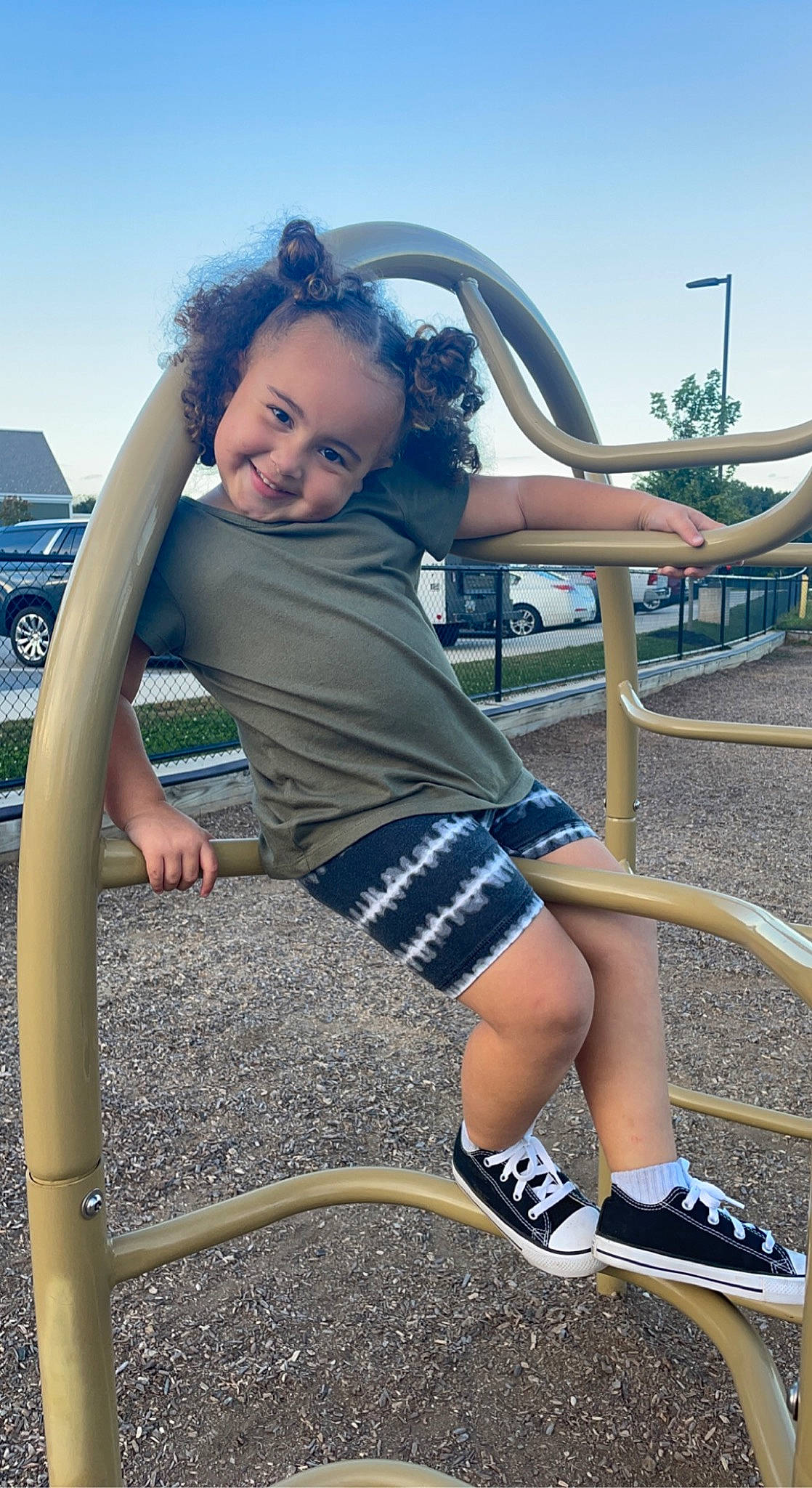 Helena joined the competition — help win amazing prizes! beauty, cool, fun, grass, happy, joy, knee, leg, leisure, outdoor_play_equipment, people, person, plant, playground, public_space, recreation, shoe, shorts, sky, smile