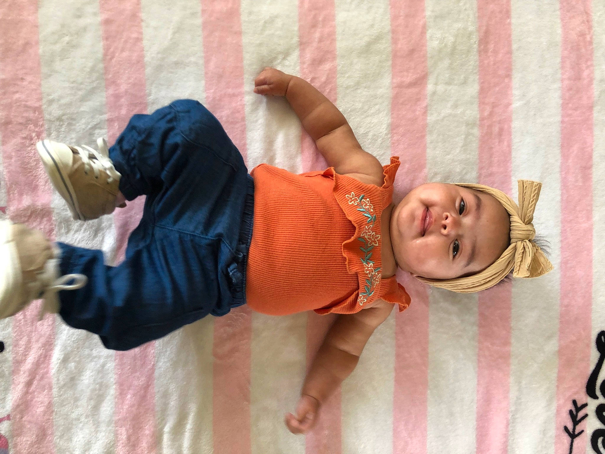 Iliana joined the competition — help win amazing prizes! baby, baby_toddler_clothing, child, finger, flooring, foot, fun, hand, happy, hat, human_leg, joint, leg, leisure, person, shorts, skin, smile, t_shirt, thigh
