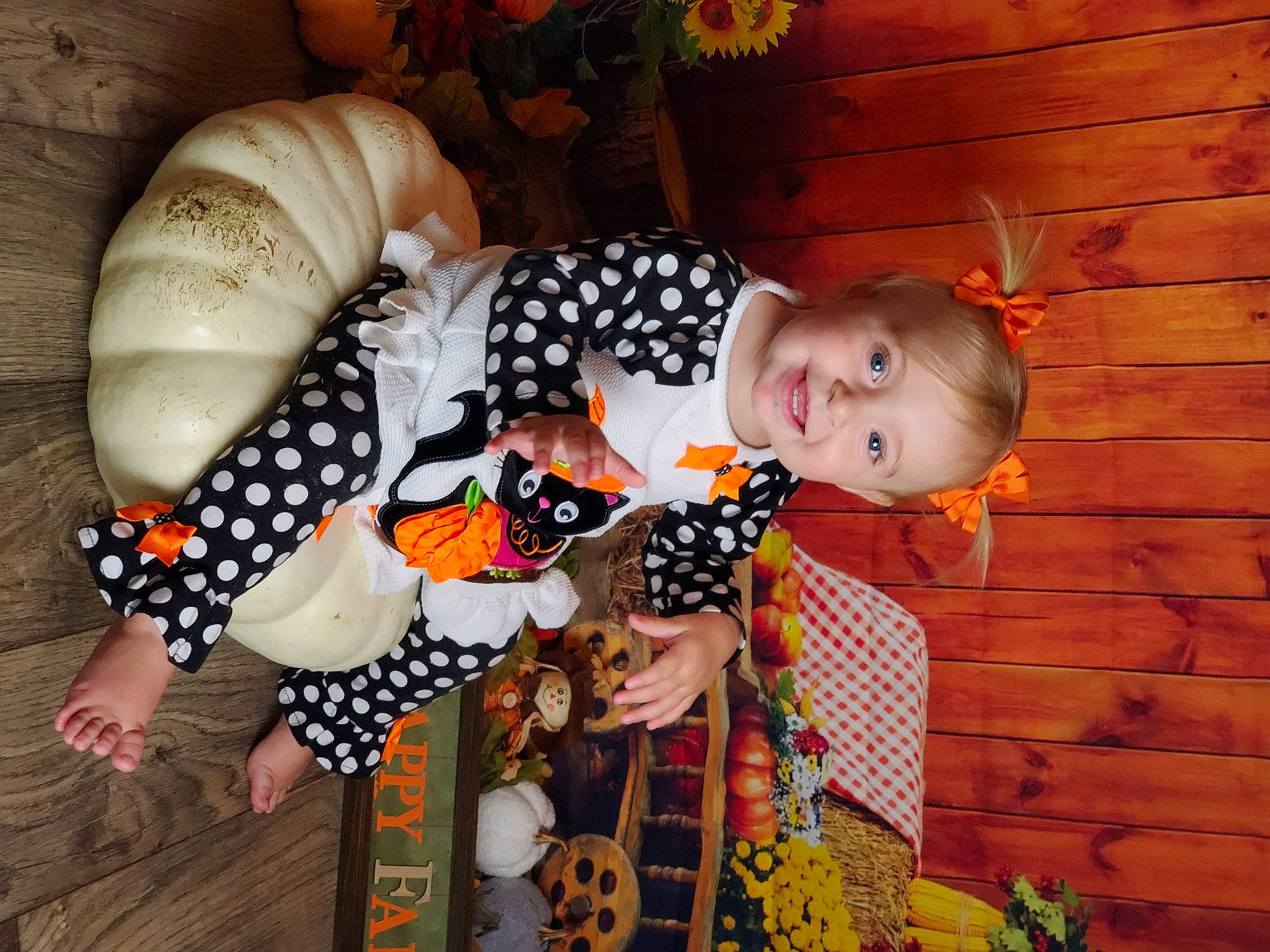 Marianna joined the competition — help win amazing prizes! baby, baby_toddler_clothing, child, comfort, fun, happy, joy, linens, mammal, orange, pattern, person, plaid, plant, room, smile, textile, toddler, toy, vertebrate