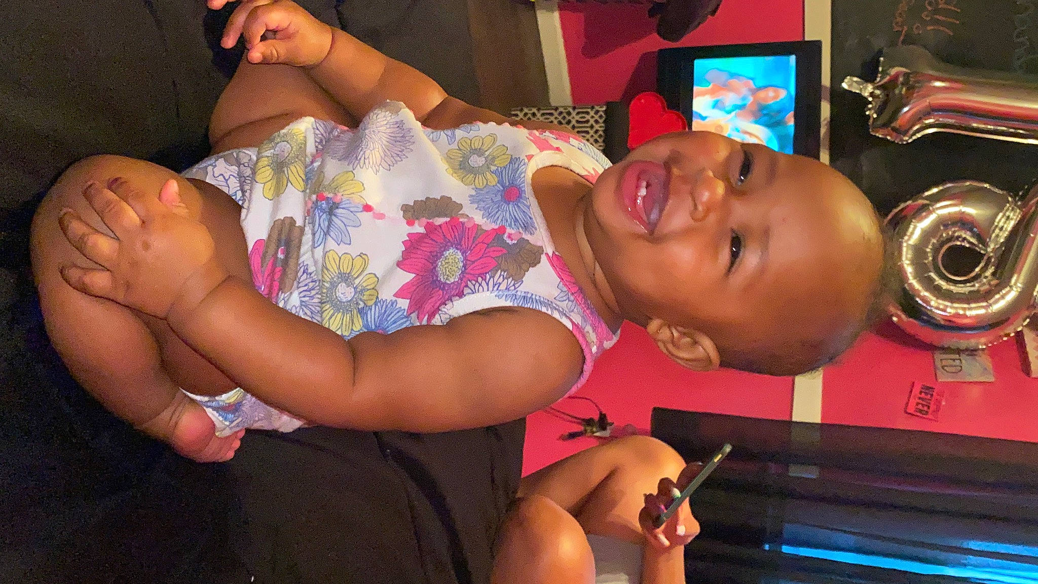 Gabriella is registered to the contest to win money with this photo: arm, blurred, child, finger, leg, mouth, muscle, neck, person