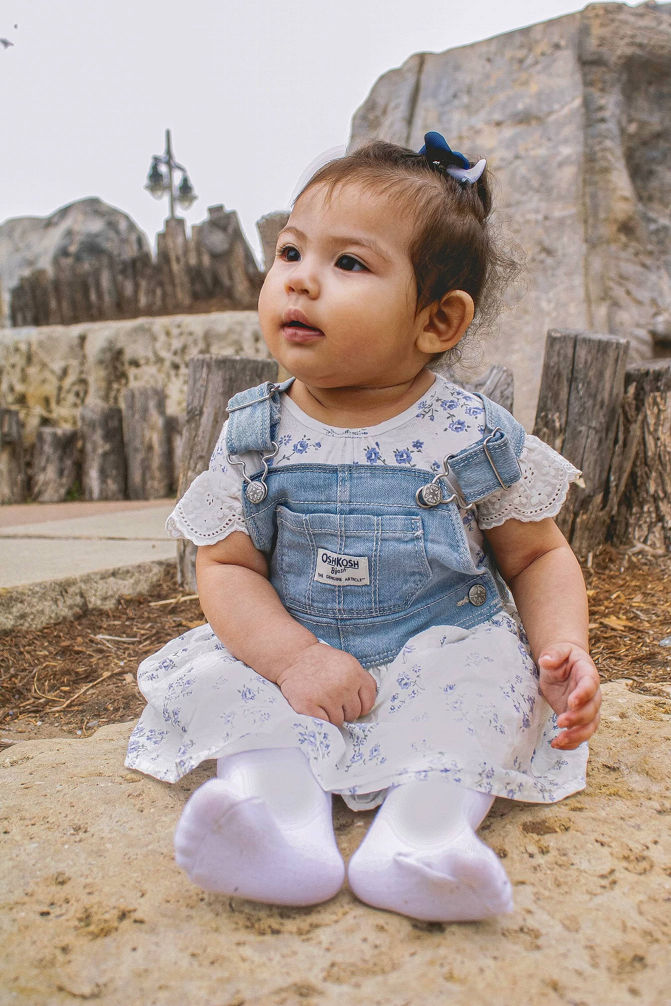Evangeline Calderon joined the competition — help win amazing prizes! baby, baby_toddler_clothing, barefoot, child, flash_photography, fun, grass, happy, people, person, sand, sitting, skin, sky, sleeve, soil, stock_photography, t_shirt, toddler, travel