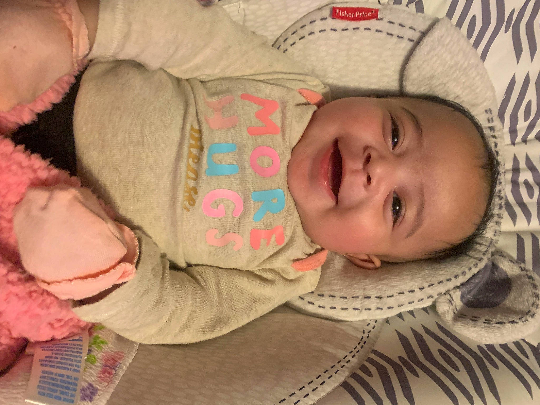 Nova joined the competition — help win amazing prizes! baby, baby_toddler_clothing, cheek, chin, ear, eye, face, facial_expression, head, iris, joy, lip, mammal, mouth, nose, organ, person, skin, sleeve, smile