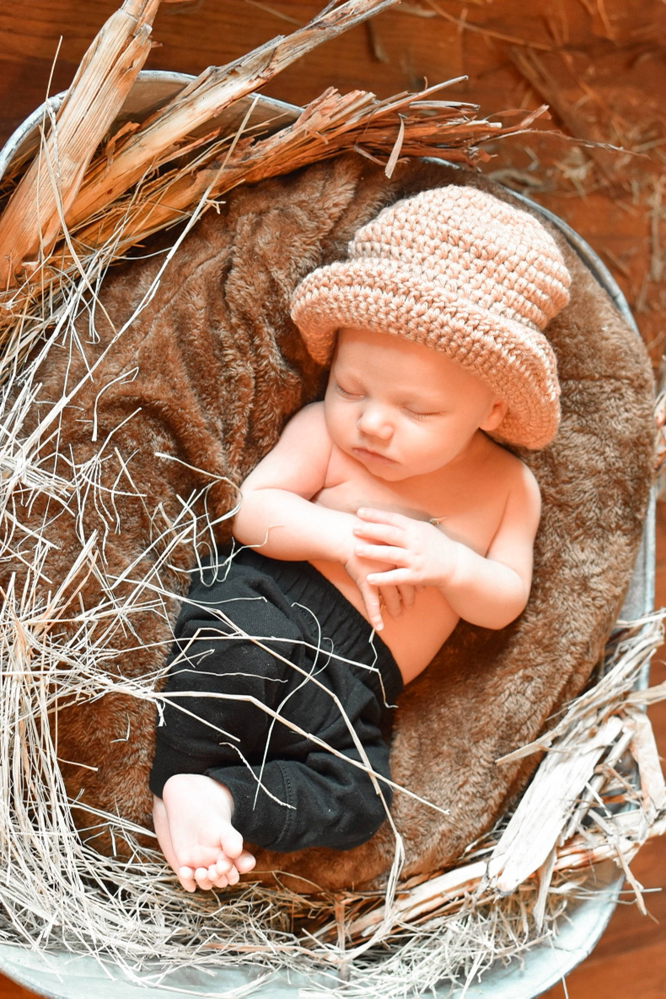 Jaxen joined the competition — help win amazing prizes! baby, baby_toddler_clothing, basket, cap, child, grass, hairstyle, happy, hat, headgear, headwear, outerwear, pattern, people_in_nature, person, skin, sun_hat, textile, toddler, wicker