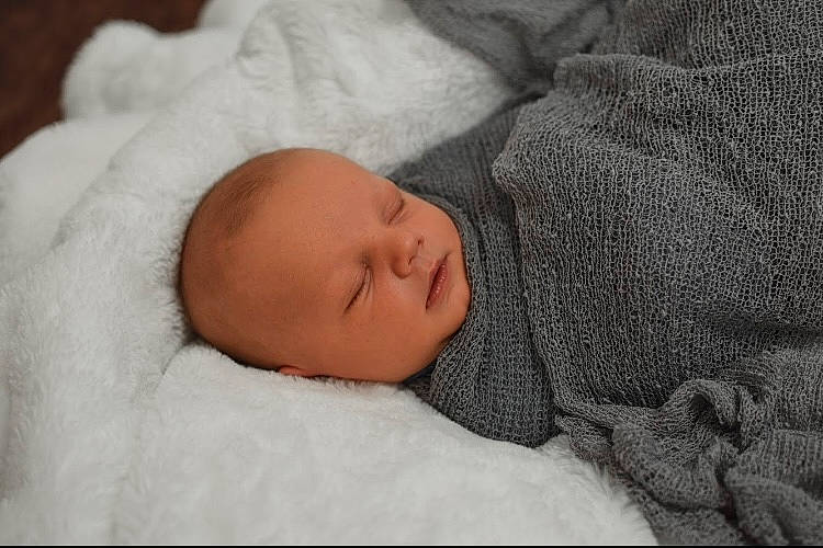 Jaxen joined the competition — help win amazing prizes! baby, baby_products, baby_sleeping, bedtime, cheek, child, comfort, eyebrow, face, fur, linens, monochrome_photography, nap, nose, person, portrait_photography, room, skin, sleep, toddler