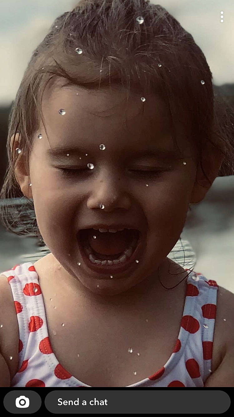 Emily-elizabeth is registered to the contest to win money with this photo: cheek, chin, ear, eyebrow, eyelash, face, facial_expression, flash_photography, hairstyle, happy, human, jaw, lip, mouth, neck, nose, organ, person, photograph, skin