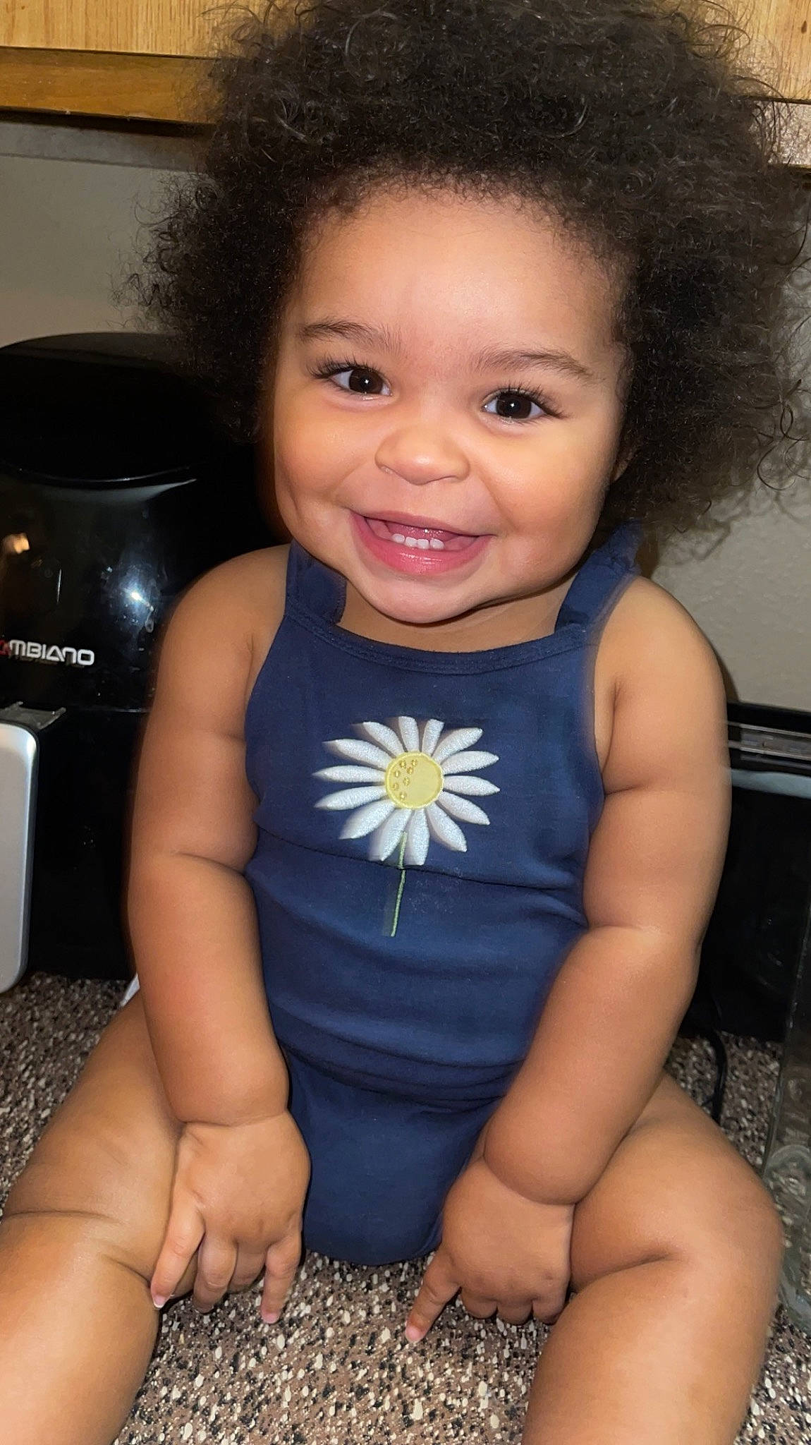 Aaliyah joined the competition — help win amazing prizes! baby_toddler_clothing, black_hair, cheek, face, facial_expression, fun, hair, hairstyle, happy, head, human_body, iris, joy, leg, muscle, organ, person, skin, smile, standing