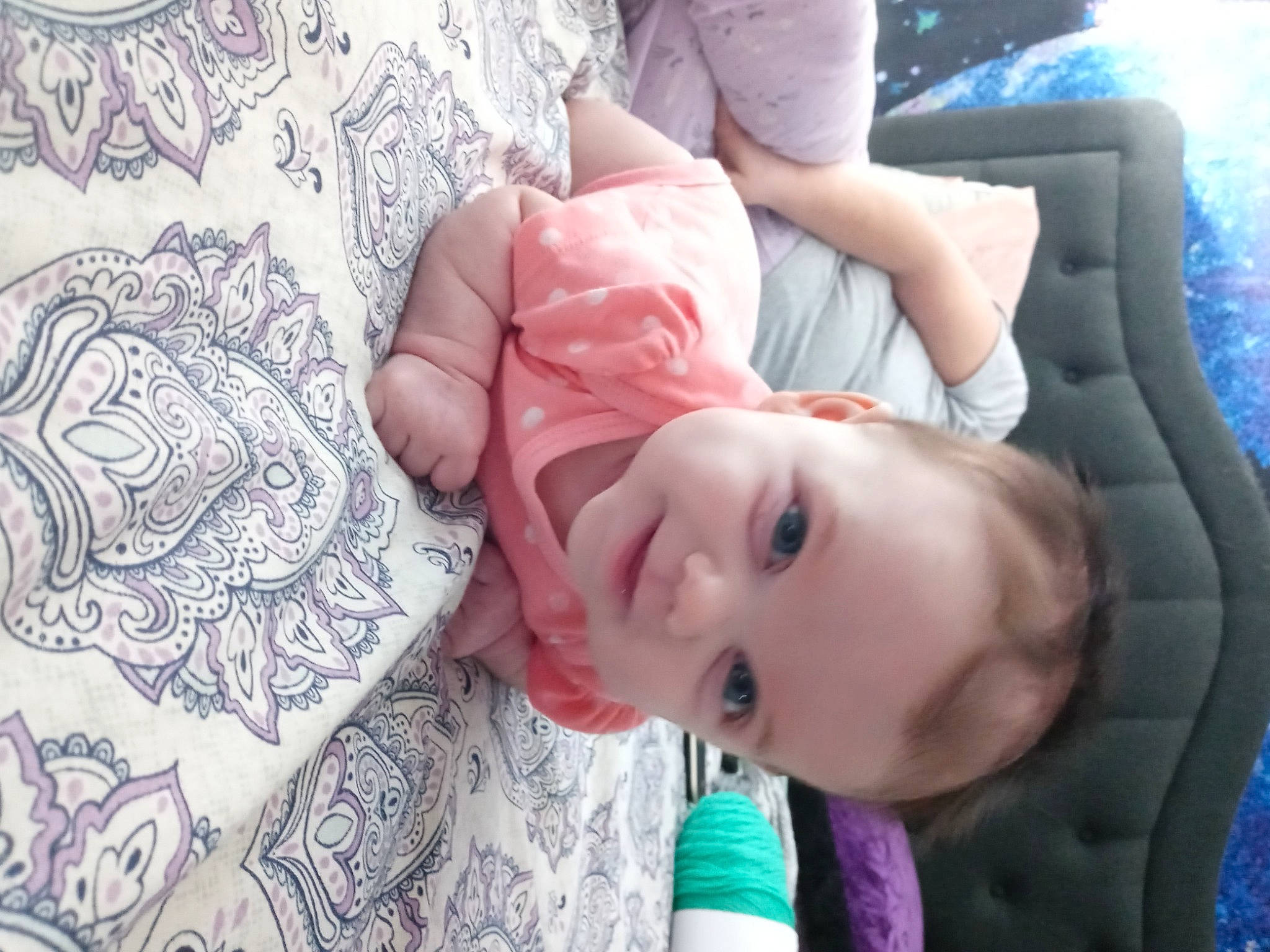 Heather joined the competition — help win amazing prizes! arm, baby, cheek, cool, eyebrow, eyelash, happy, human_body, joint, lip, mouth, neck, nose, pattern, person, shoulder, skin, sleeve, smile, toddler