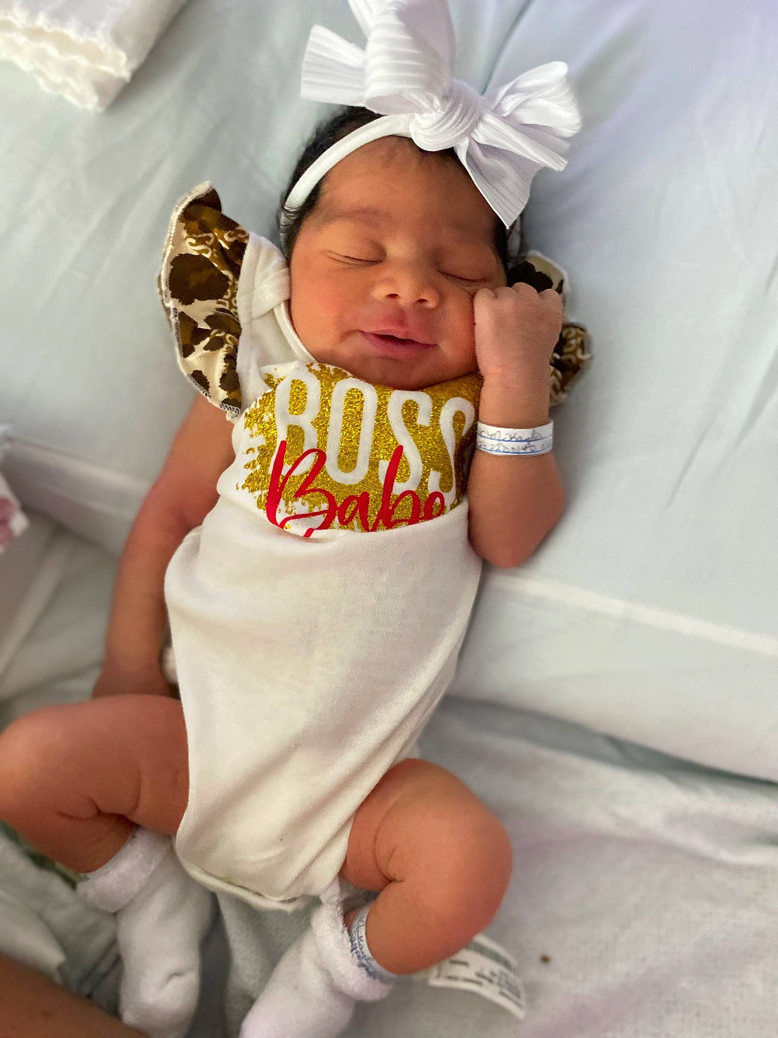 Avianna joined the competition — help win amazing prizes! baby, baby_products, baby_sleeping, baby_toddler_clothing, child, comfort, elbow, eye, face, finger, gesture, happy, headgear, human_leg, person, skin, sleeve, thumb, toddler, watch