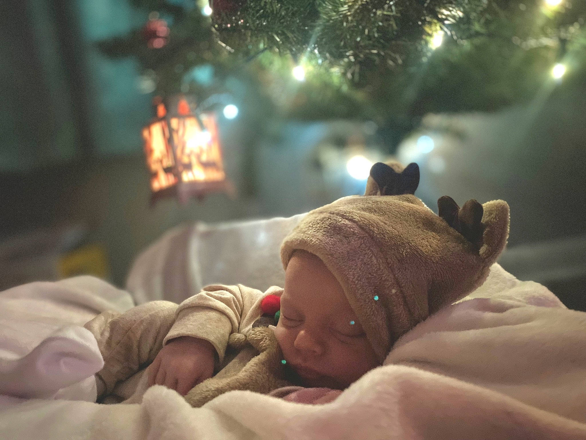 Jayce joined the competition — help win amazing prizes! baby, bedding, bedtime, child, comfort, darkness, event, finger, flash_photography, hand, happy, heat, lighting, linens, night, person, room, sitting, toddler, tree