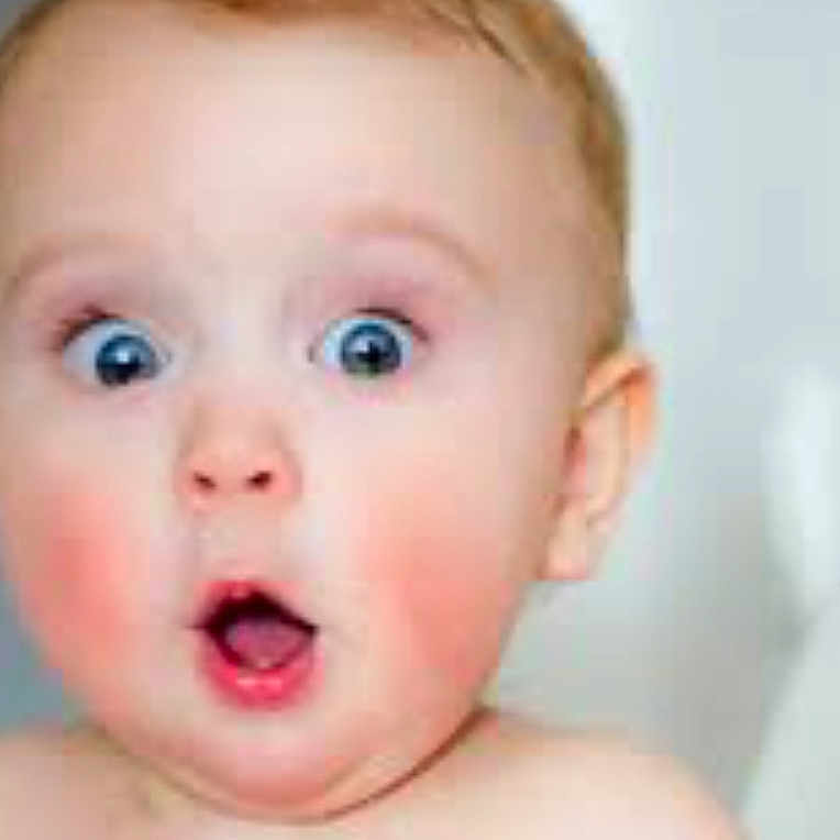 Parker joined the competition — help win amazing prizes! baby, bodypart, face, happy, head, mouth, person, photography, portrait, surprised, tongue