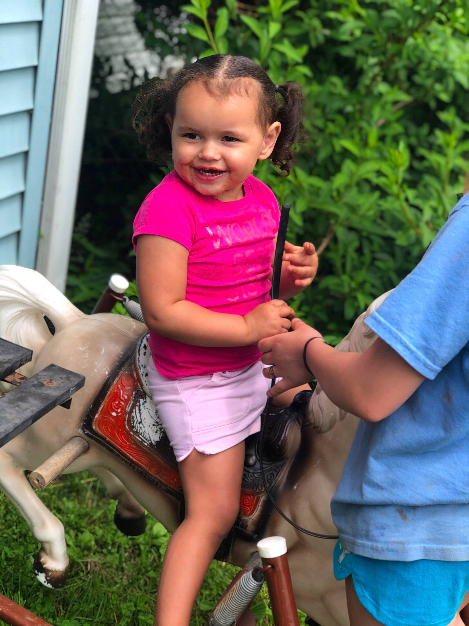 Camyah joined the competition — help win amazing prizes! child, fawn, fun, joy, leg, person, play, smile, summer, toddler, vacation