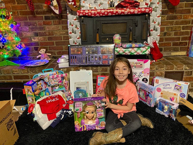 Zyriah Jade joined the competition — help win amazing prizes! box, child, christmas, christmas_decoration, christmas_eve, christmas_ornament, event, fun, holiday, joy, leisure, party, person, room, shipping_box, smile, social_group, stuffed_toy, toddler, toy