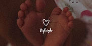 Kyleigh is registered to the contest to win money with this photo: ankle, baby, barefoot, bodypart, face, finger, hand, head, heel, person, toe