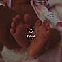 ankle, baby, barefoot, bodypart, face, finger, hand, head, heel, person, toe