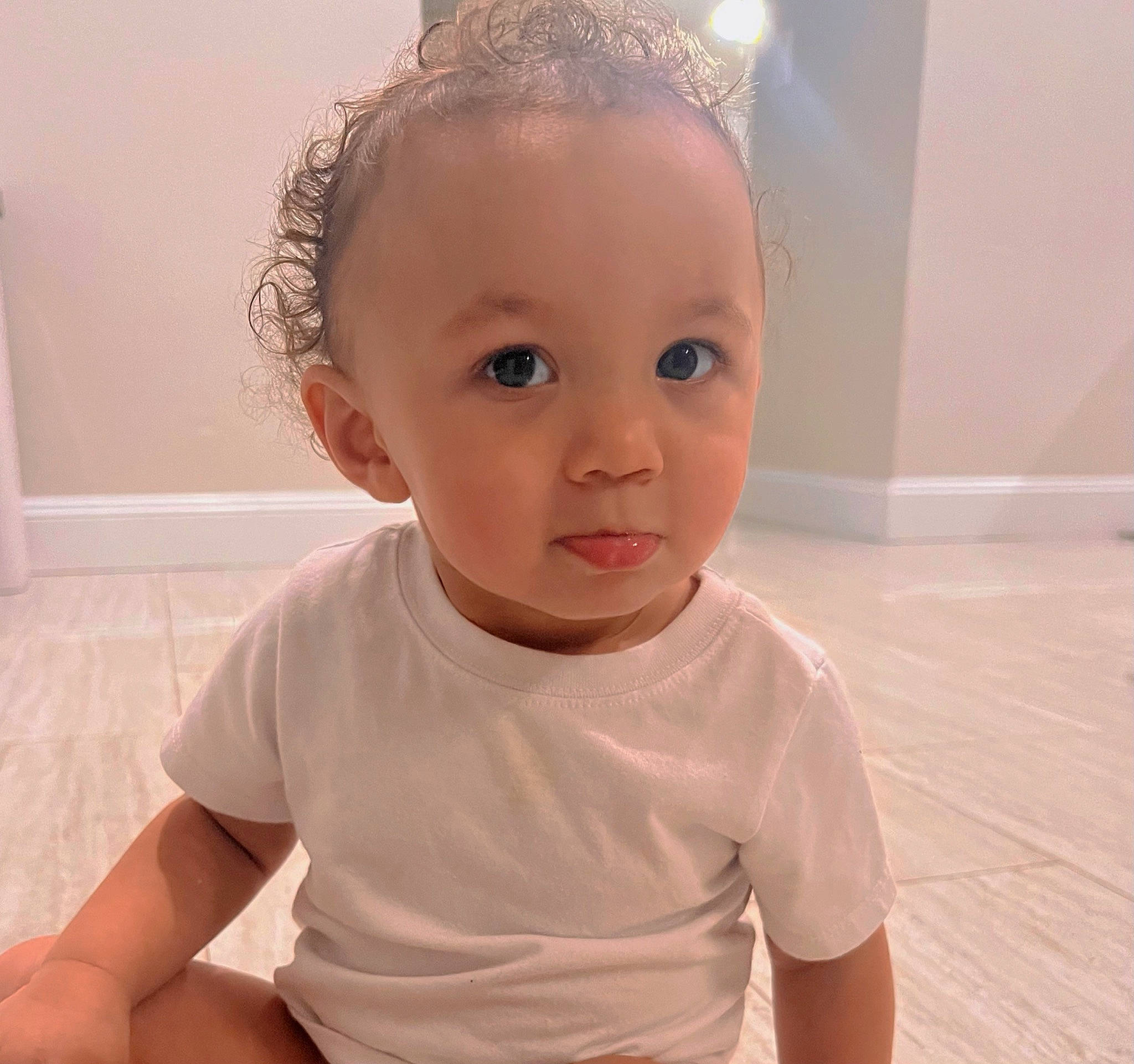 Anakin joined the competition — help win amazing prizes! baby, baby_toddler_clothing, bathing, blond, cheek, chest, child, ear, elbow, eyebrow, eyelash, flooring, fun, happy, iris, lip, neck, nose, person, sleeve