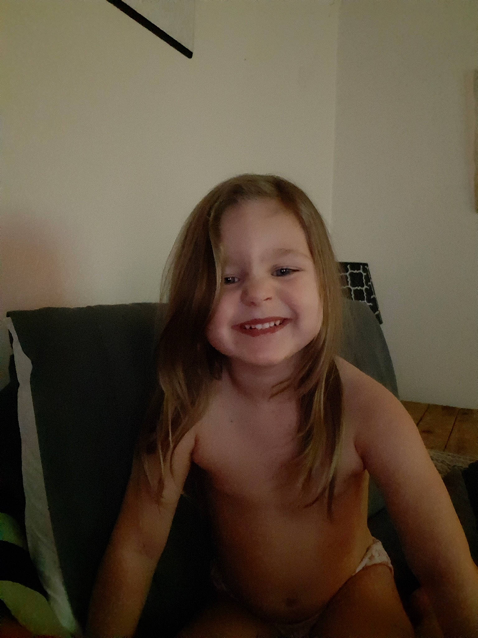 Leah joined the competition — help win amazing prizes! arm, blond, cheek, chest, child, face, facial_expression, fun, hair, hairstyle, joy, leg, long_hair, mouth, neck, nose, person, room, skin, smile