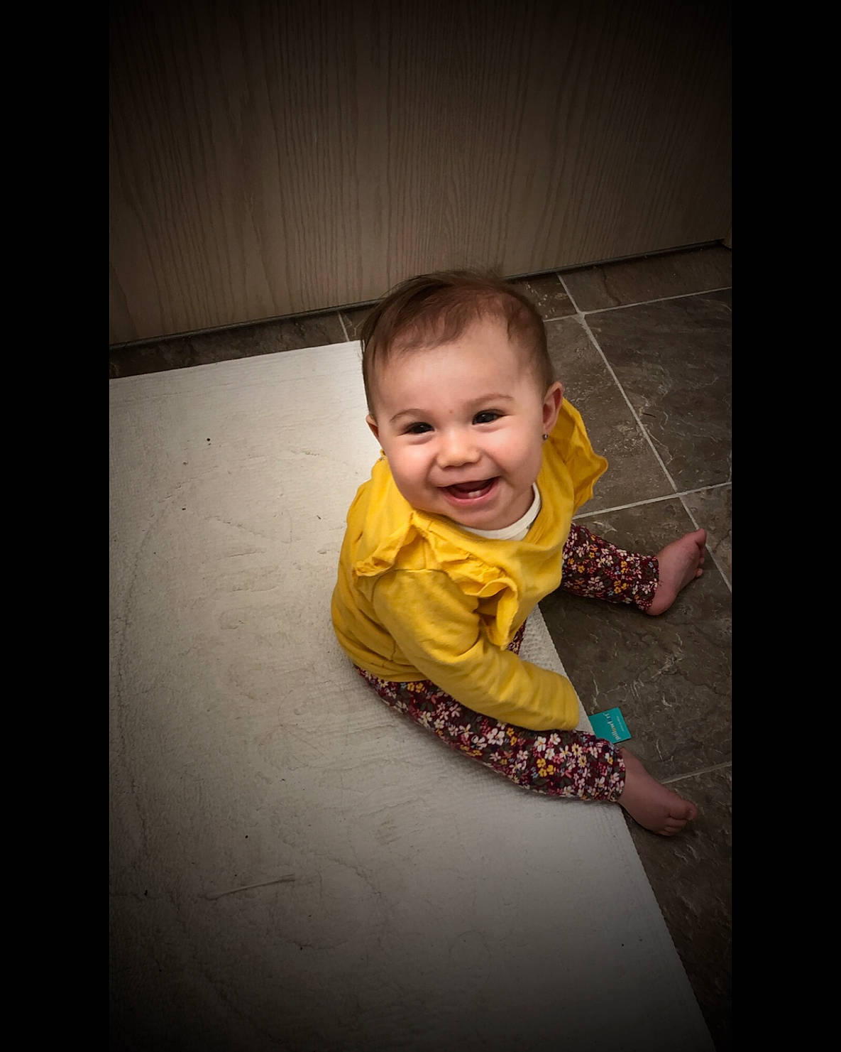 Keilani joined the competition — help win amazing prizes! arm, baby, cheek, child, eye, face, facial_expression, fun, happy, head, human, joy, mouth, person, photography, sitting, skin, smile, snapshot, standing