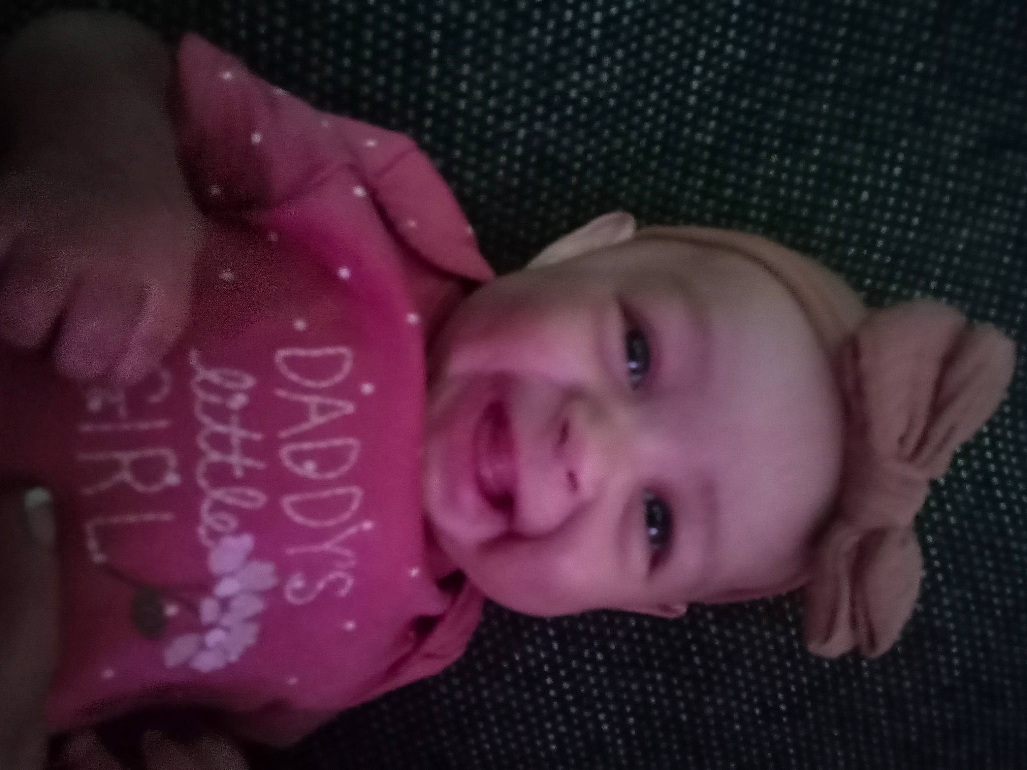 Ariel joined the competition — help win amazing prizes! baby, baby_toddler_clothing, cheek, child, ear, eyebrow, eyelash, finger, happy, headwear, iris, lip, magenta, mouth, nail, nose, person, pink, product, skin