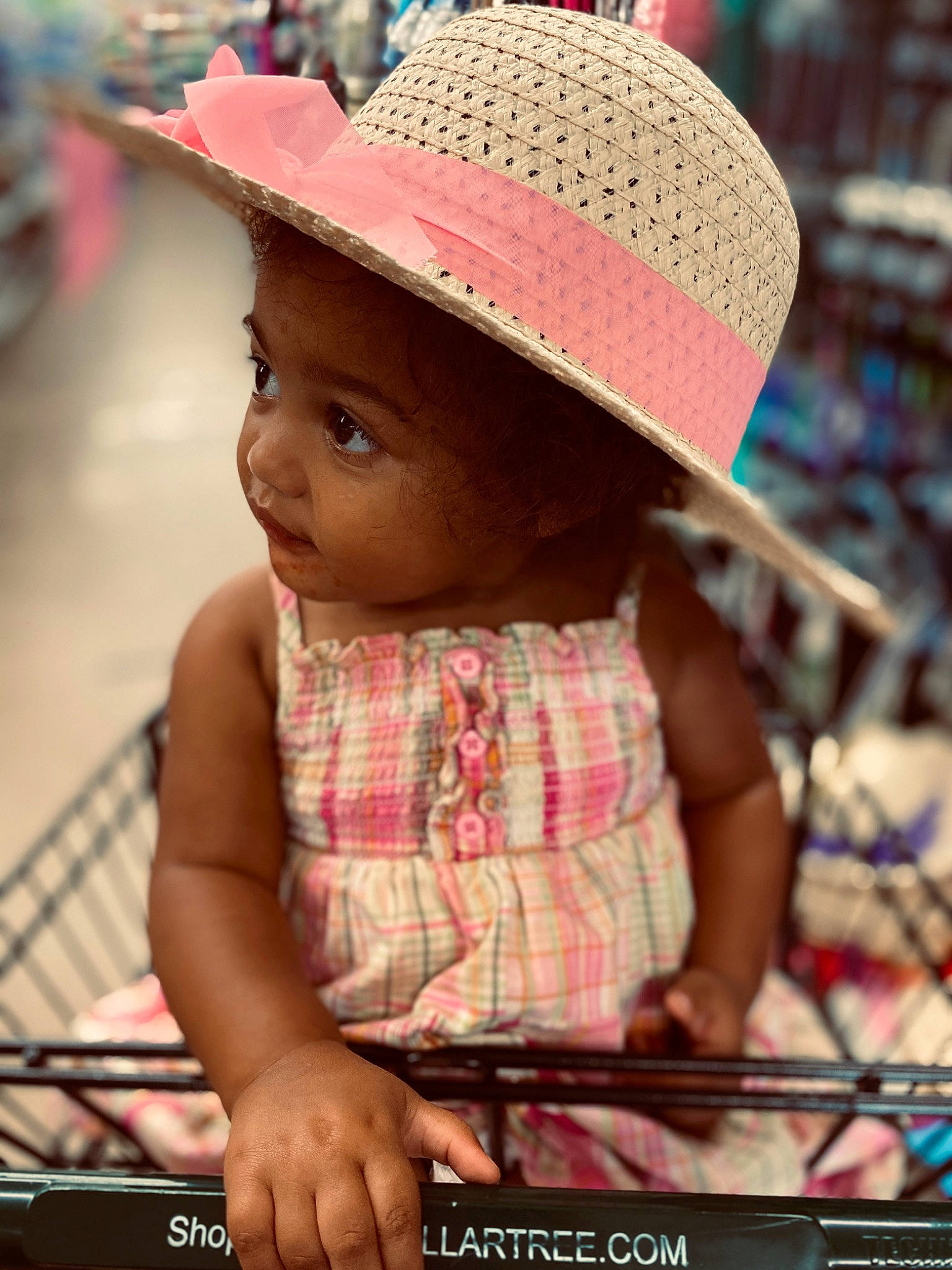 Gabby joined the competition — help win amazing prizes! baby, child, clothing, cowboy_hat, fashion_accessory, hat, headgear, headwear, person, sun_hat, toddler