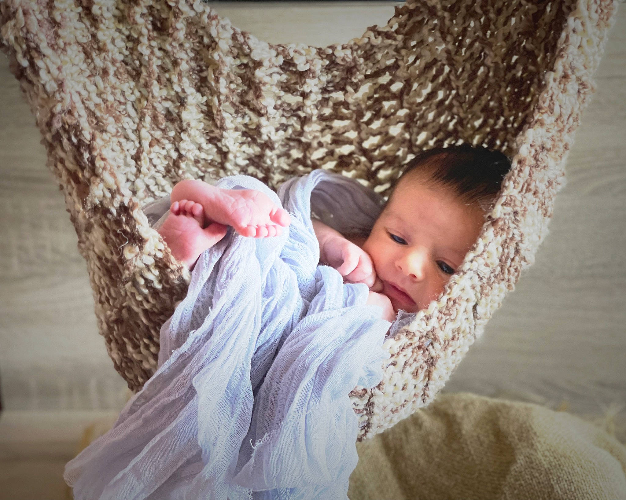 Ellyana joined the competition — help win amazing prizes! baby, bedding, child, comfort, event, fun, fur, grass, hand, happy, leisure, linens, nap, people_in_nature, person, room, sitting, skin, textile, toddler