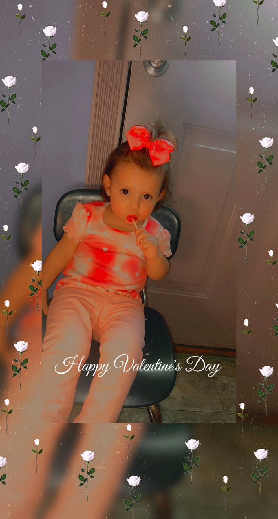 Emberlee is registered to the contest to win money with this photo: child, fashion_design, flooring, foot, fun, hat, human_leg, joint, leisure, peach, person, plastic, play, room, shoulder, sitting, sportswear, standing, thigh, toddler