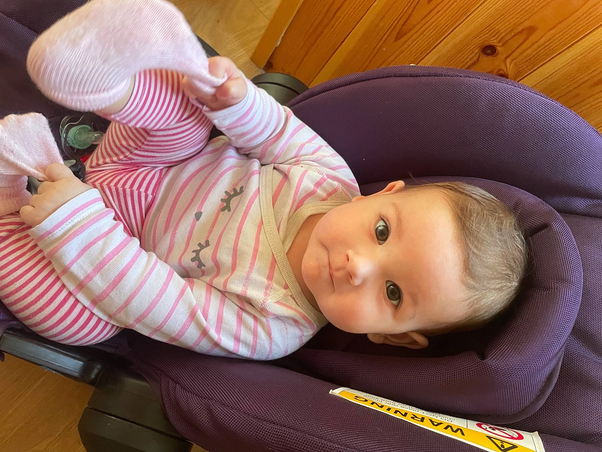 Karina joined the competition — help win amazing prizes! baby, baby_carriage, baby_products, baby_toddler_clothing, car_seat, cheek, child, comfort, head, lap, mouth, nap, nose, person, sitting, skin, sleep, sleeve, smile, toddler