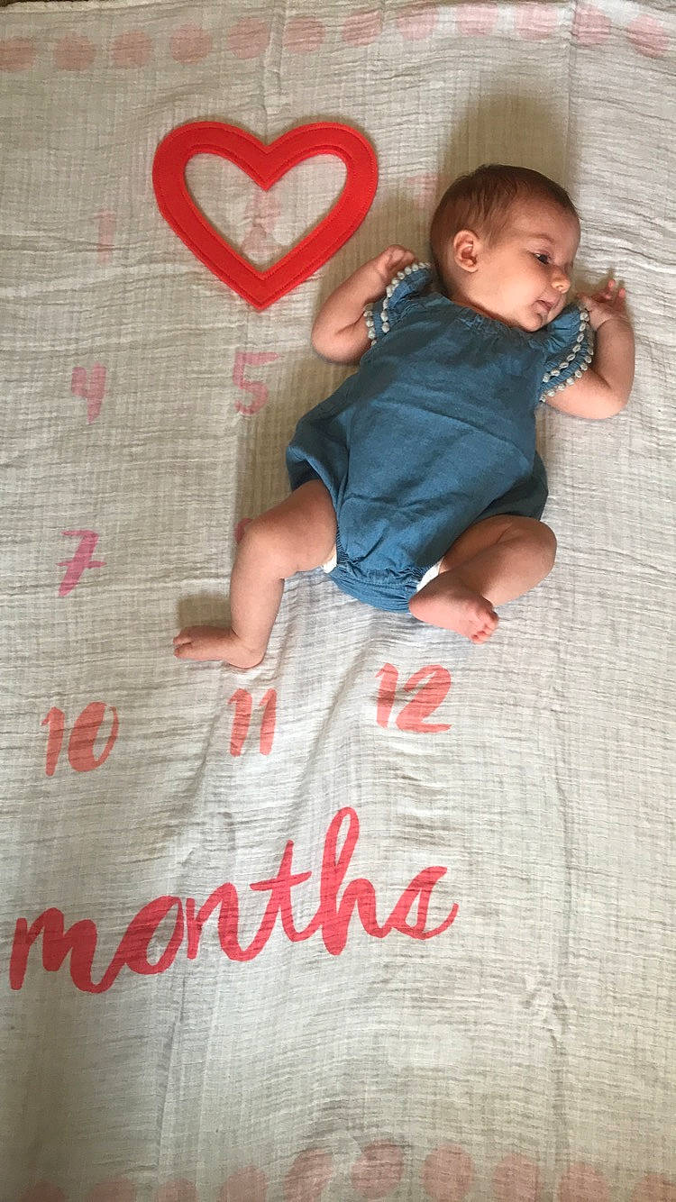 Brianna is registered to the contest to win money with this photo: baby, baby_toddler_clothing, child, cool, happy, love, person, pink, red, smile, t_shirt, textile, toddler