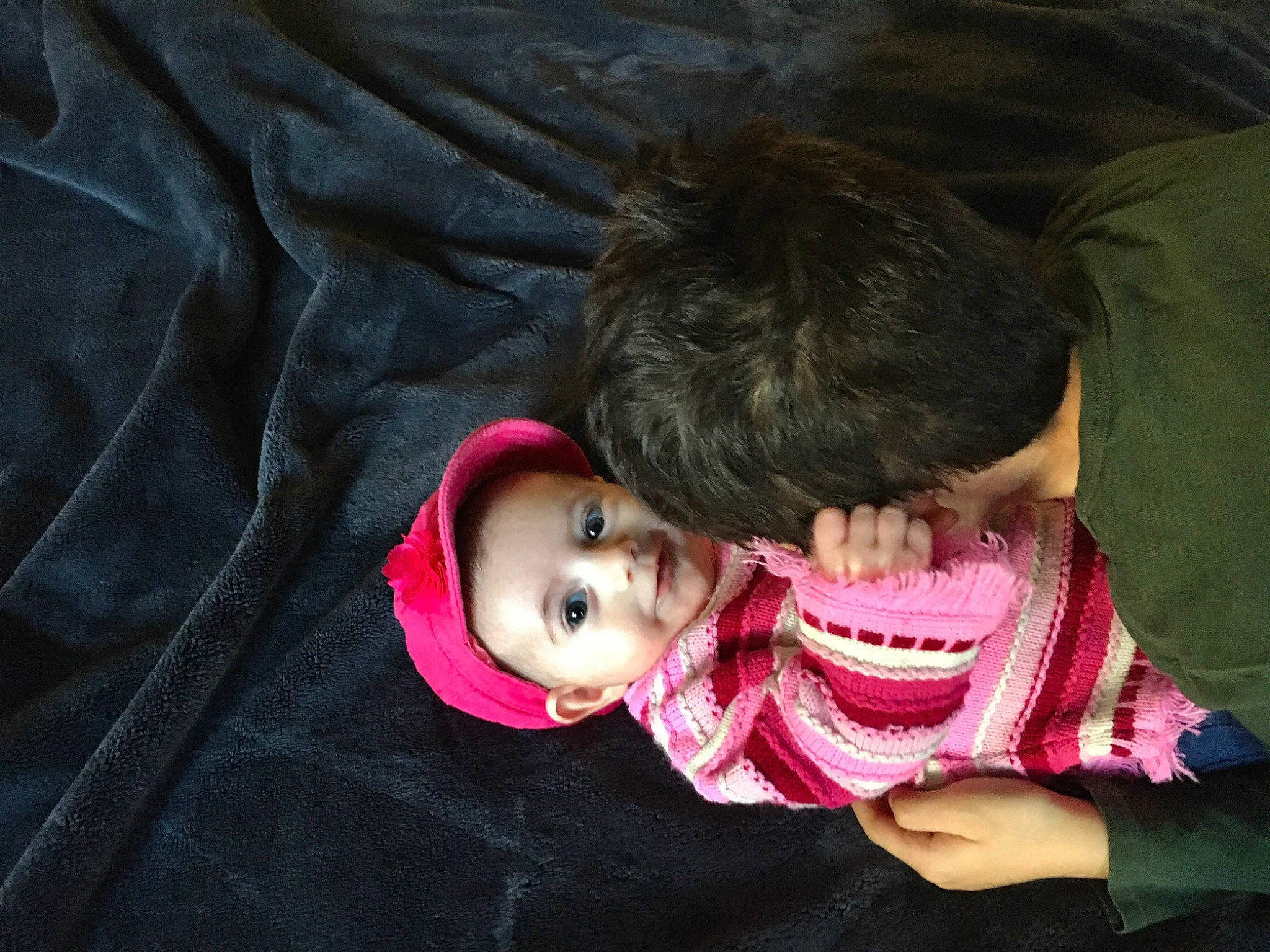 Gaby a rejoint le concours — aidez-le/la à gagner de superbes lots ! baby, cheek, child, eye, mouth, person, pink, smile, toddler