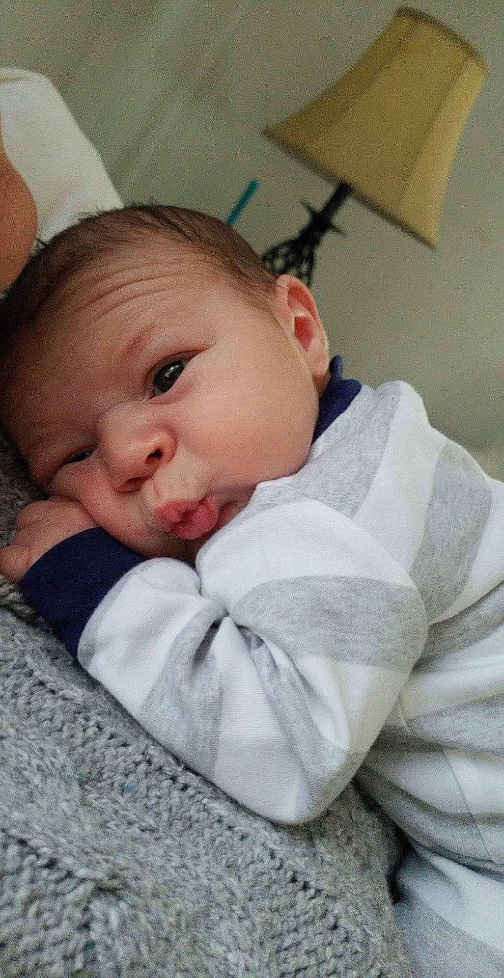 Joseph is registered to the contest to win money with this photo: bedtime, cheek, child, ear, girl, infant, nose, person, product, skin, sleep, toddler