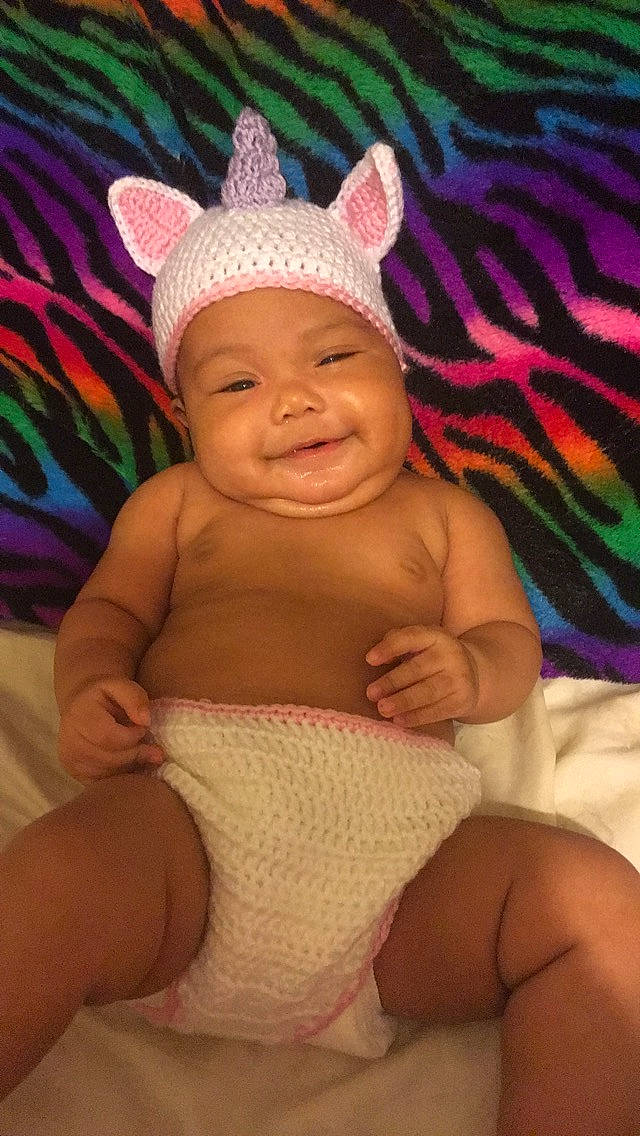 Nayely joined the competition — help win amazing prizes! abdomen, cheek, chest, child, ear, finger, fun, girl, hair_accessory, headgear, headwear, infant, iris, joy, leg, mouth, person, pink, skin, toddler