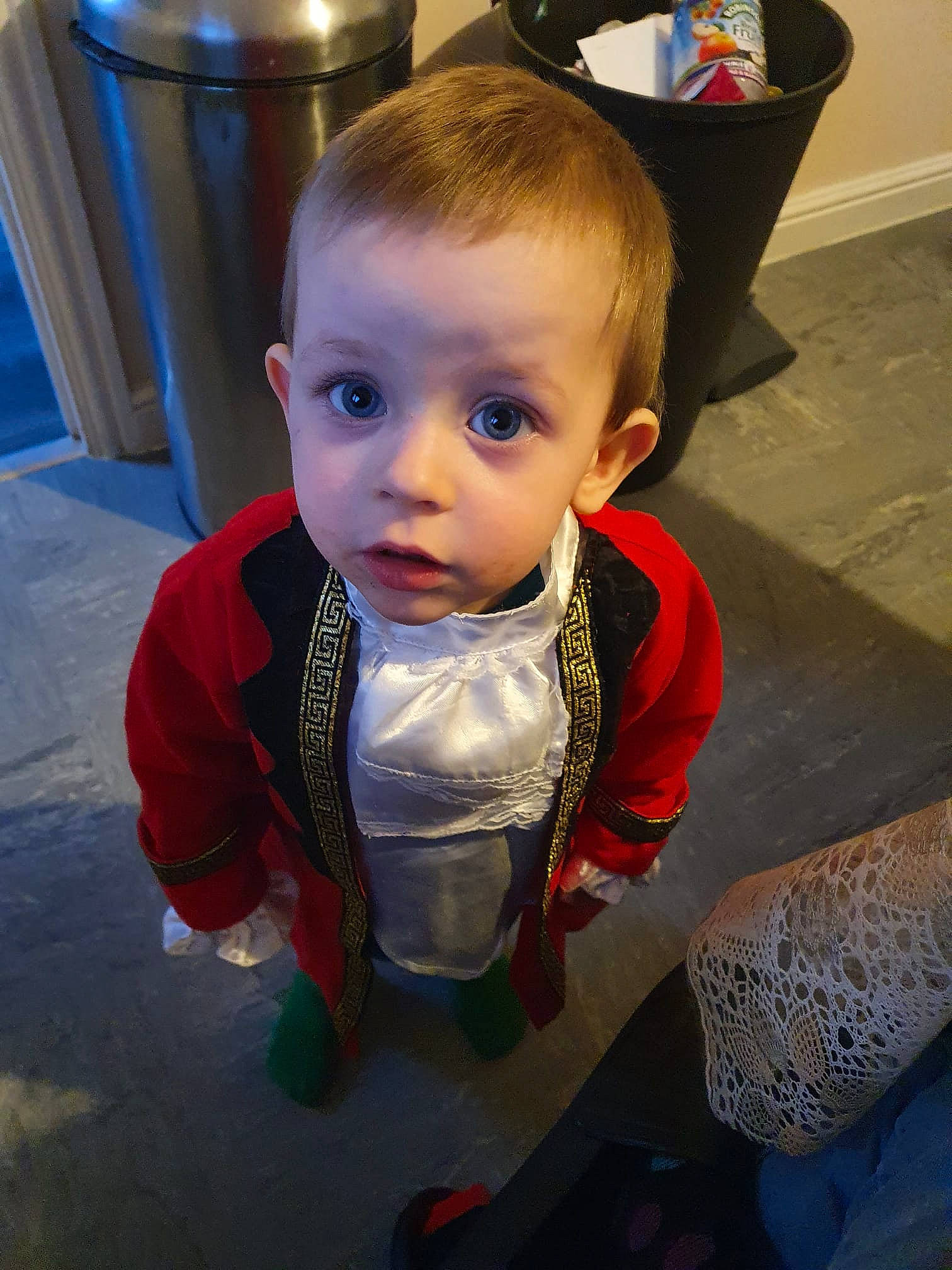 Taylor is registered to the contest to win money with this photo: baby, baby_products, baby_toddler_clothing, chair, cheek, child, cool, eye, face, flooring, fun, hair, hairstyle, happy, head, iris, mouth, person, sitting, t_shirt