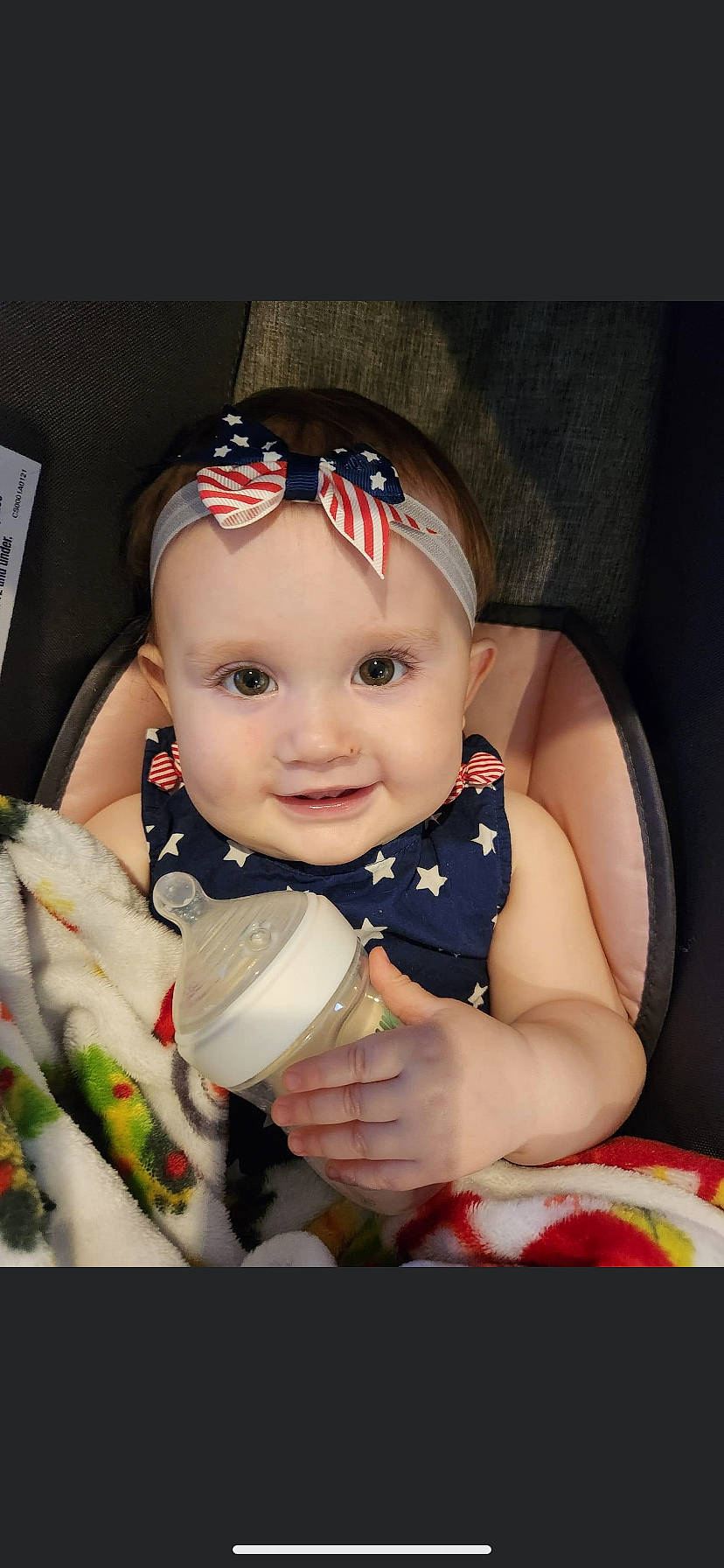 Khaleesi is registered to the contest to win money with this photo: baby, baby_carriage, baby_products, baby_safety, baby_toddler_clothing, cheek, child, finger, flash_photography, fun, gesture, goggles, happy, head, headwear, iris, nail, person, personal_protective_equipment, sitting