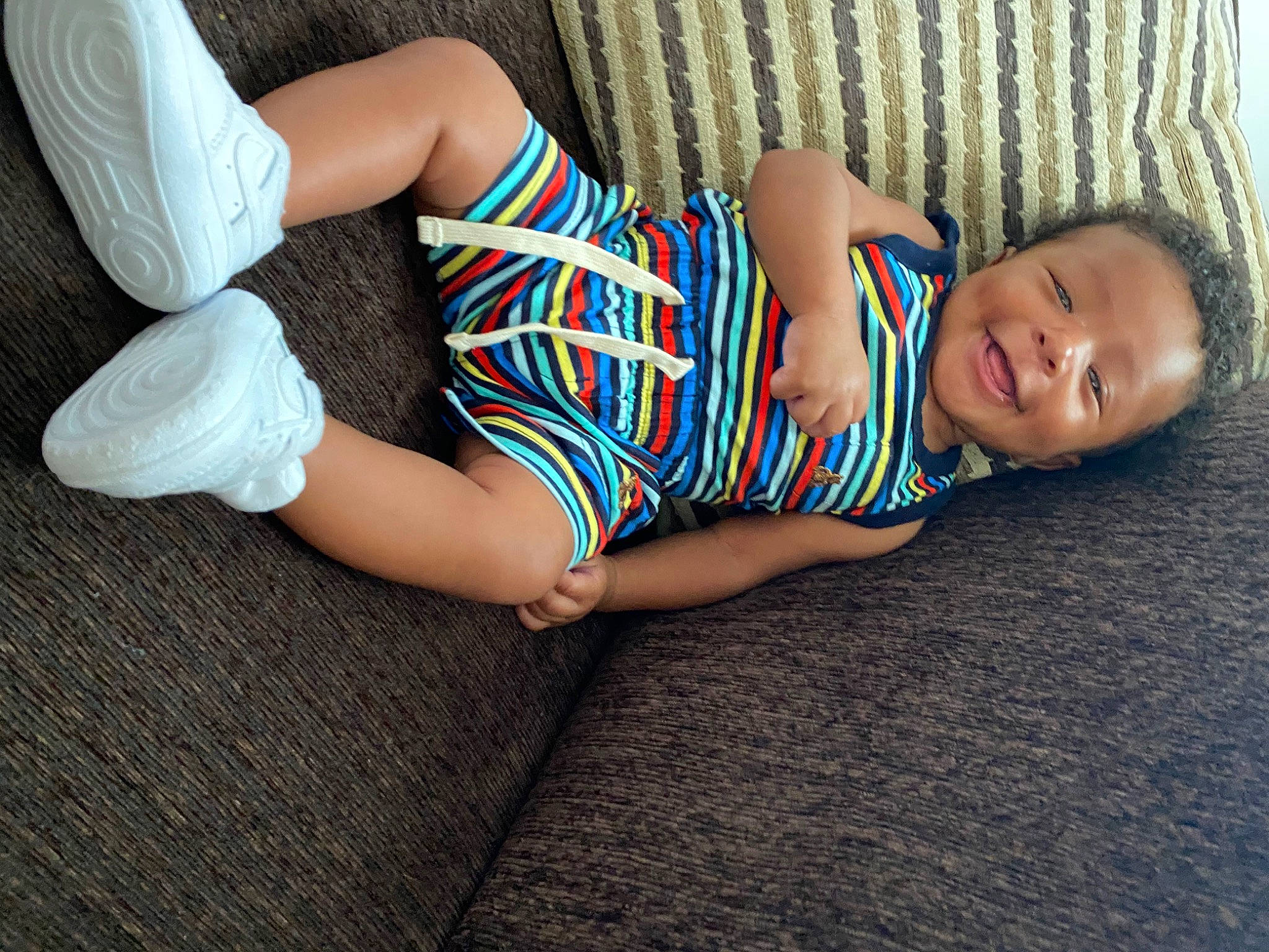 Darren joined the competition — help win amazing prizes! arm, baby, beauty, child, floor, flooring, human_leg, knee, leg, person, photography, sitting, skin, stomach, thigh, toddler