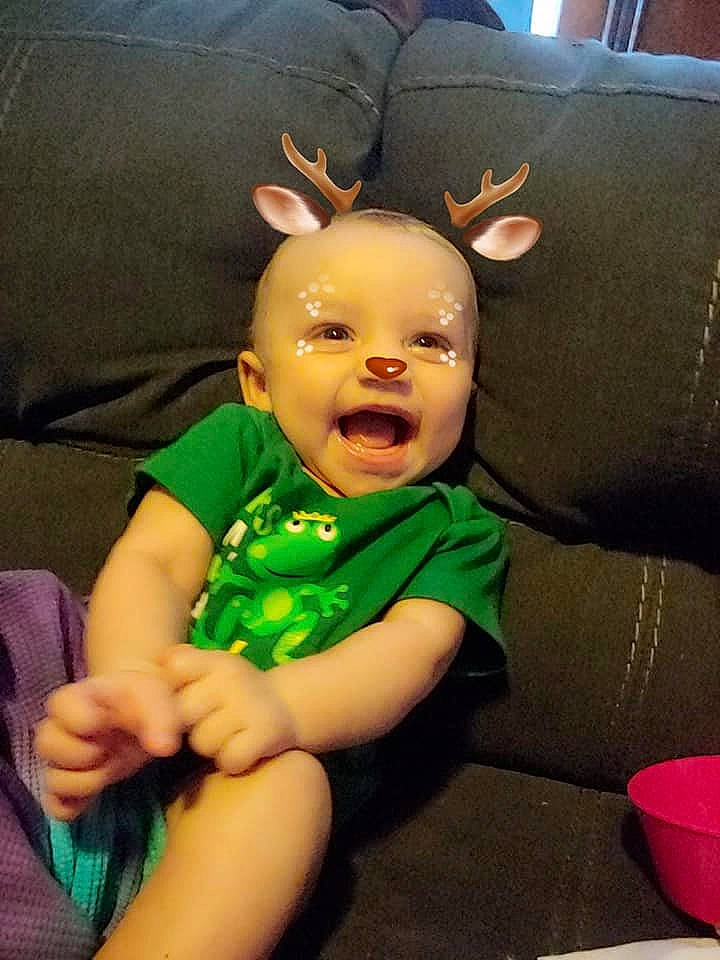 Cayde joined the competition — help win amazing prizes! baby, child, ear, fawn, head, person, toddler