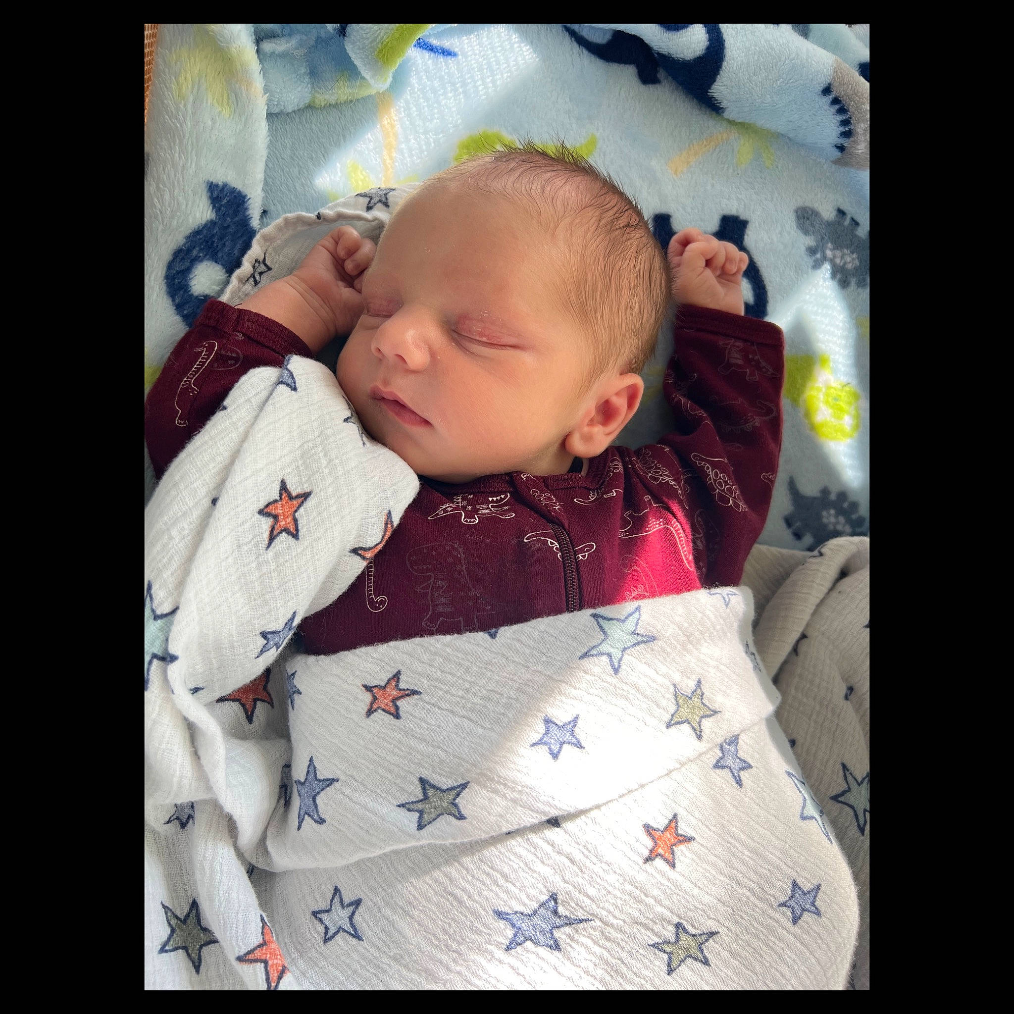 Ryder joined the competition — help win amazing prizes! baby, baby_products, baby_sleeping, baby_toddler_clothing, bedtime, carmine, cheek, child, collar, comfort, cool, happy, linens, pattern, person, product, room, sleeve, square, textile