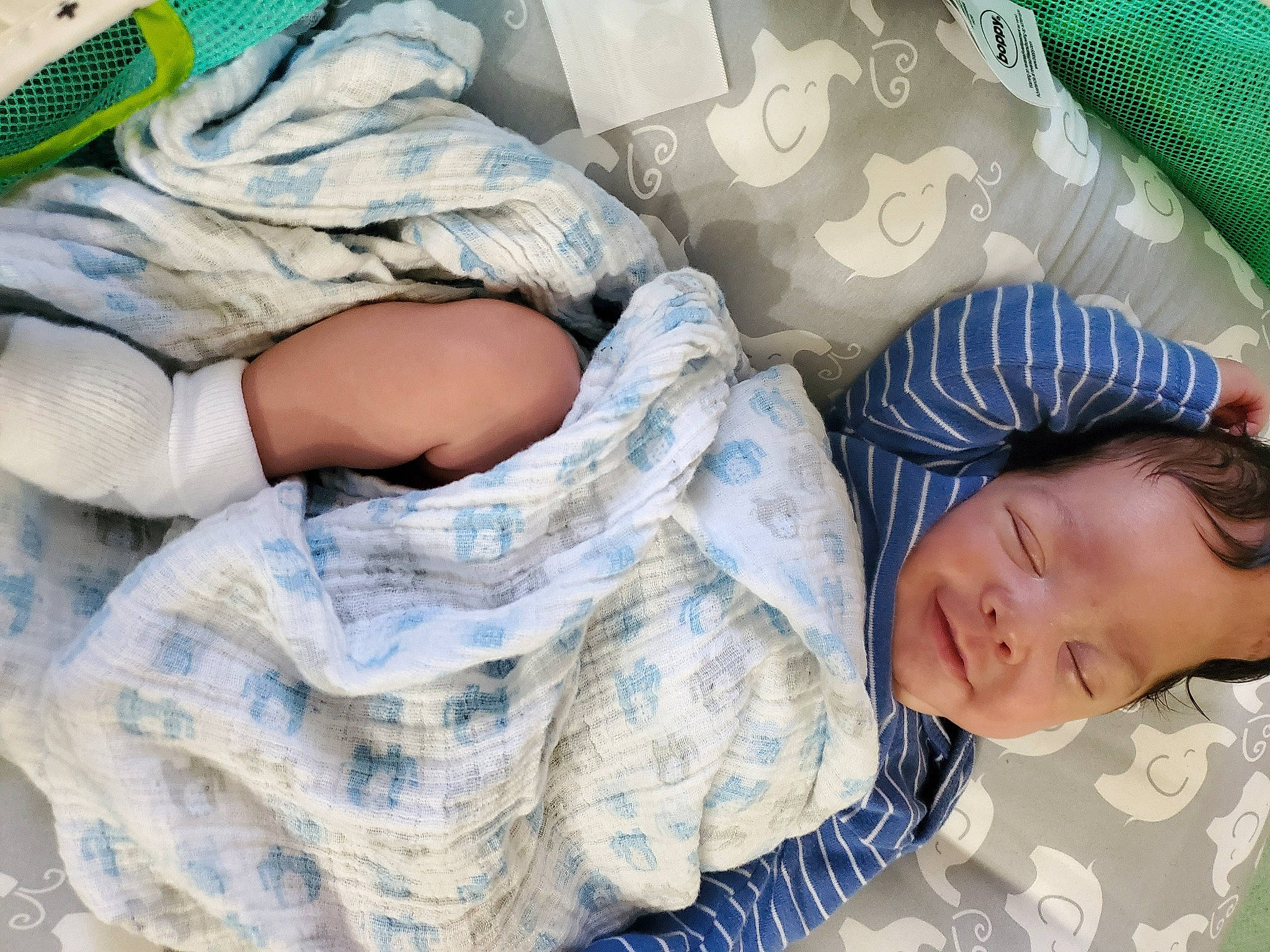 Leeland is registered to the contest to win money with this photo: baby, baby_sleeping, bedtime, birth, blanket, child, comfort, linens, nap, person, sleep, textile, toddler