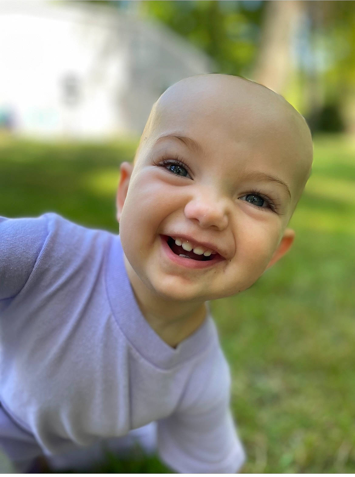 Ophelia joined the competition — help win amazing prizes! baby, baby_laughing, baby_toddler_clothing, child, child_model, fun, gesture, grass, happy, joy, laugh, leisure, people_in_nature, person, plant, portrait_photography, recreation, sitting, smile, t_shirt