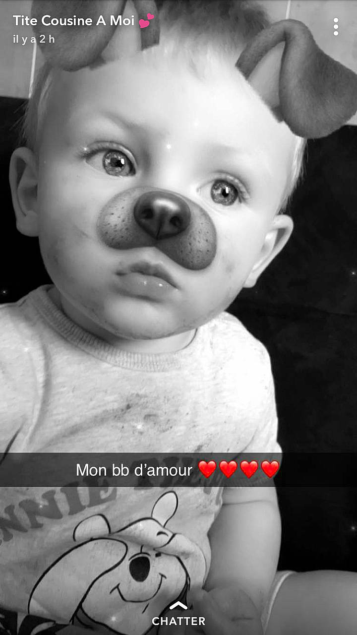 Mayron participe au concours pour gagner de l'argent avec cette photo : animation, baby, cheek, child, ear, head, nose, person, photo_caption, photography, smile, style, teddy_bear, toddler