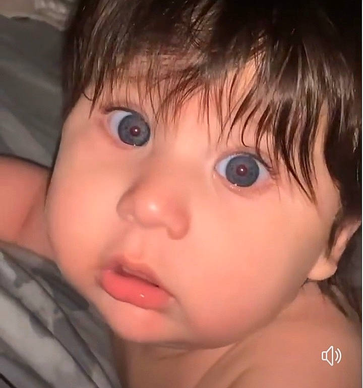 Ivan joined the competition — help win amazing prizes! baby, black_hair, cheek, close_up, ear, eye, eyebrow, eyelash, flash_photography, forehead, gesture, happy, iris, jaw, lip, mouth, no_expression, nose, person, skin