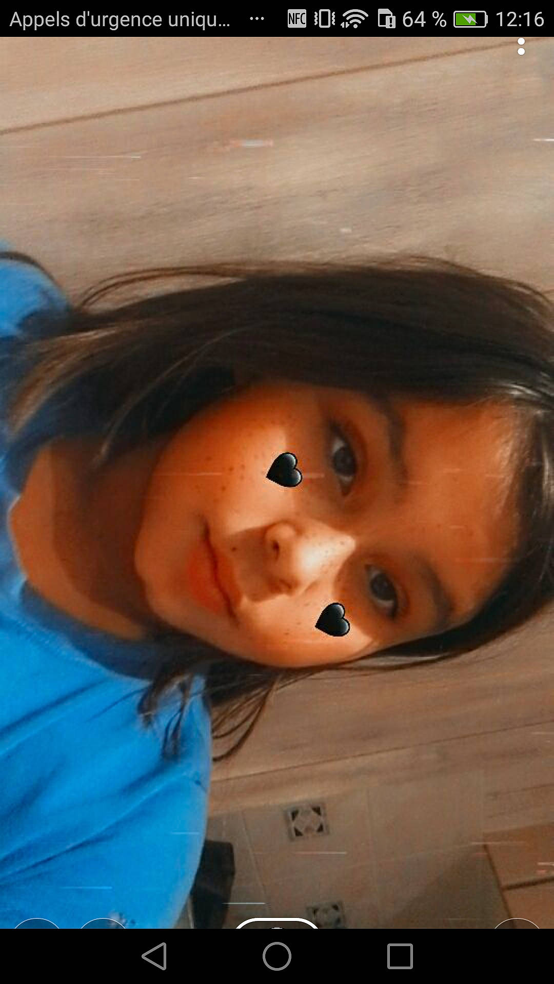 Maya participe au concours pour gagner de l'argent avec cette photo : black_hair, brown_hair, cheek, child, eyelash, flash_photography, forehead, fun, happy, hat, jaw, lip, nose, person, portrait, portrait_photography, selfie, skin, t_shirt, toddler