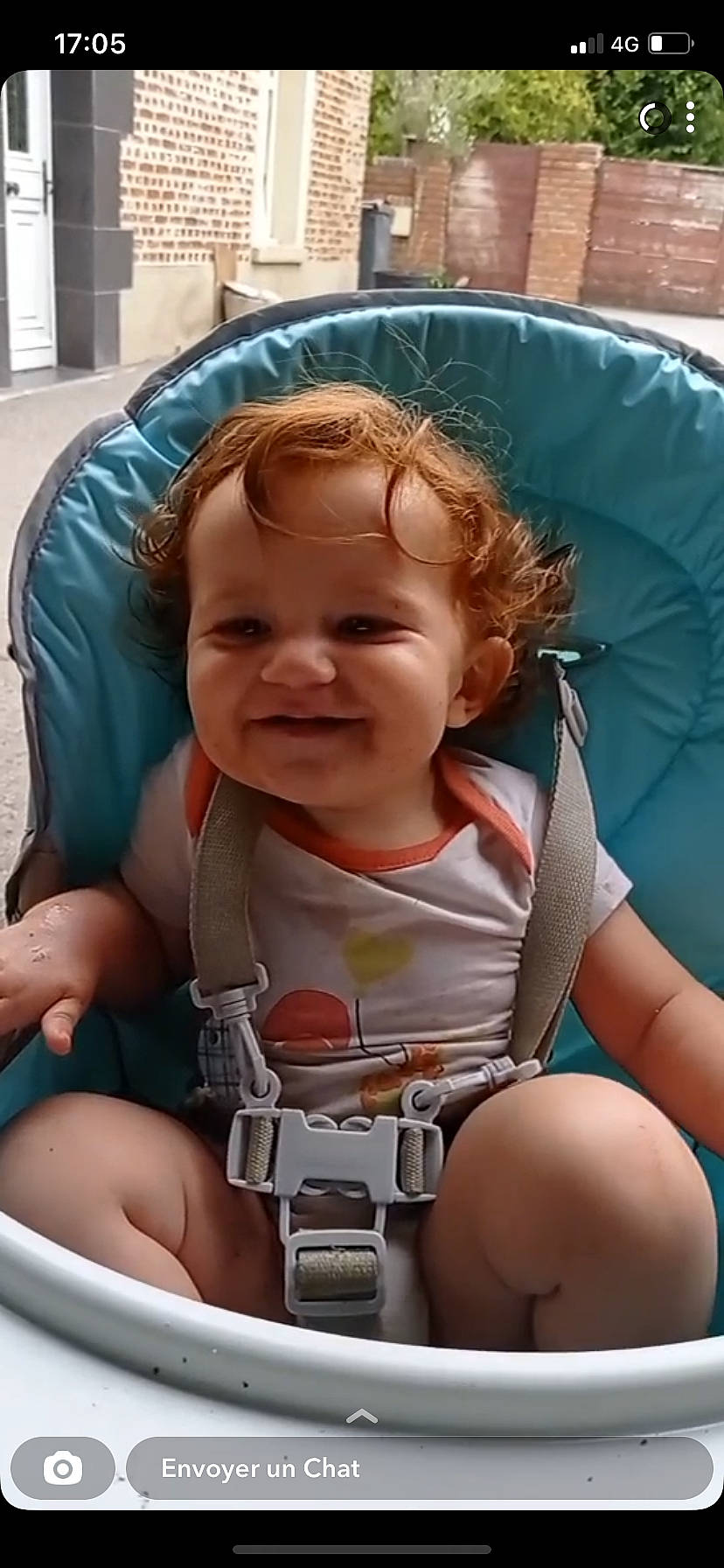 Beverly participe au concours pour gagner de l'argent avec cette photo : baby, baby_carriage, cheek, child, comfort, eye, facial_expression, fun, happy, human, joy, leisure, mouth, people, person, photograph, product, skin, smile, summer