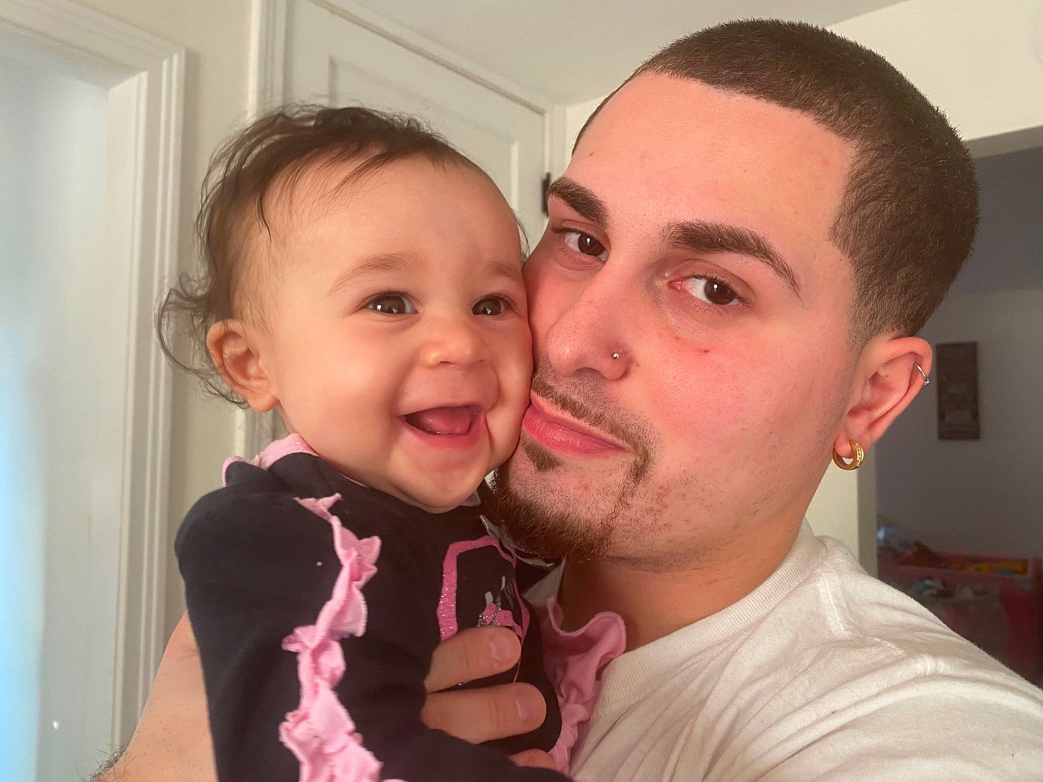 Anastasia joined the competition — help win amazing prizes! beard, cheek, chin, ear, eyebrow, finger, forehead, gesture, hairstyle, happy, interaction, iris, joy, lip, mouth, neck, nose, person, shoulder, skin