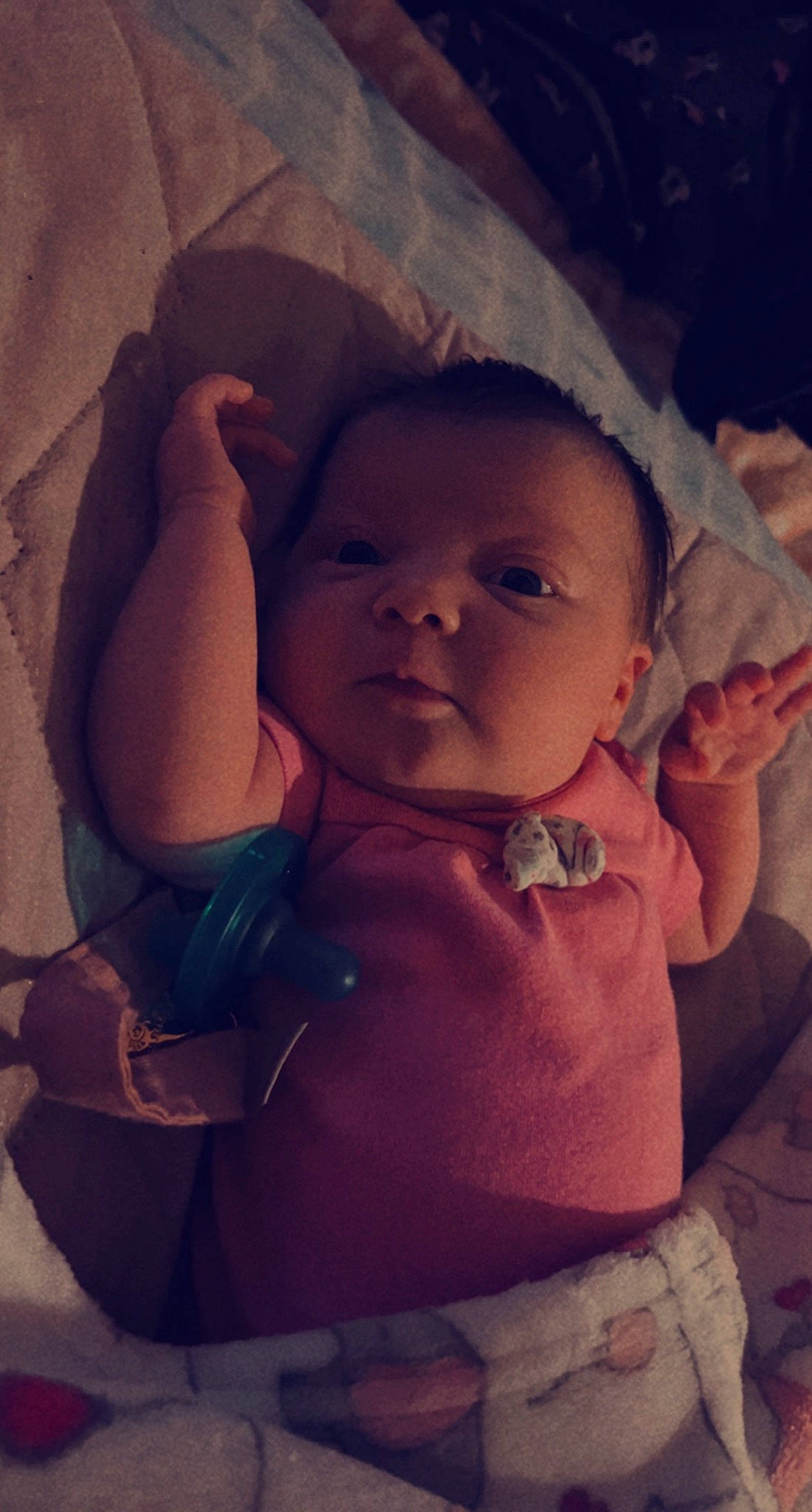 Oaklynn joined the competition — help win amazing prizes! arm, baby, cheek, chin, comfort, ear, eyebrow, eyelash, forehead, gesture, hand, happy, human, human_body, iris, lip, mouth, neck, nose, person