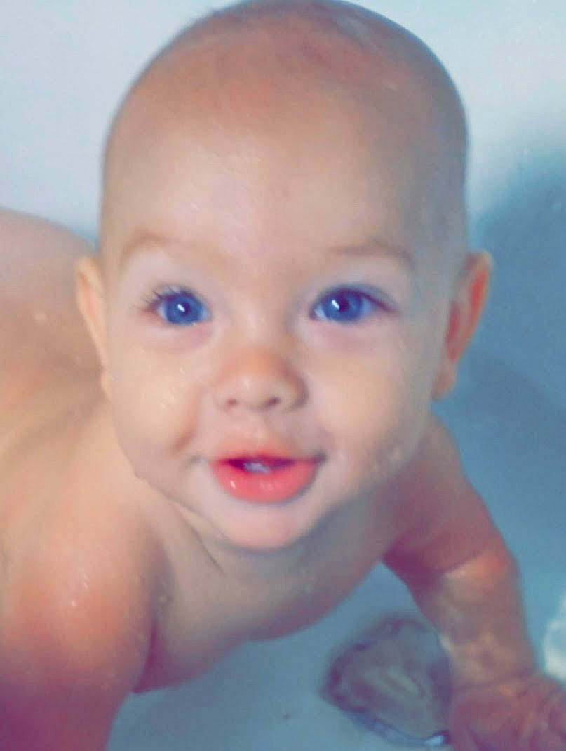 Ridge joined the competition — help win amazing prizes! baby, bathing, cheek, chest, electric_blue, eye, eyelash, flash_photography, gesture, happy, iris, jaw, leisure, lip, mouth, neck, nose, person, smile, toddler