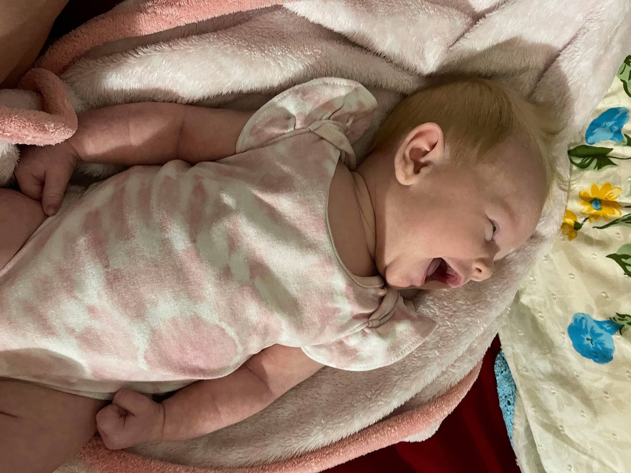 Journi is registered to the contest to win money with this photo: baby, baby_products, baby_sleeping, baby_toddler_clothing, bedtime, cheek, child, comfort, finger, happy, linens, nap, pattern, person, room, skin, sleep, sleeve, textile, thumb