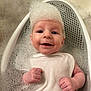 baby, bath, bubbles, foam, smile, happy, water, tub, skin, child, infant, cute, playful, relaxing, indoors, clean, young, person, fun, wash