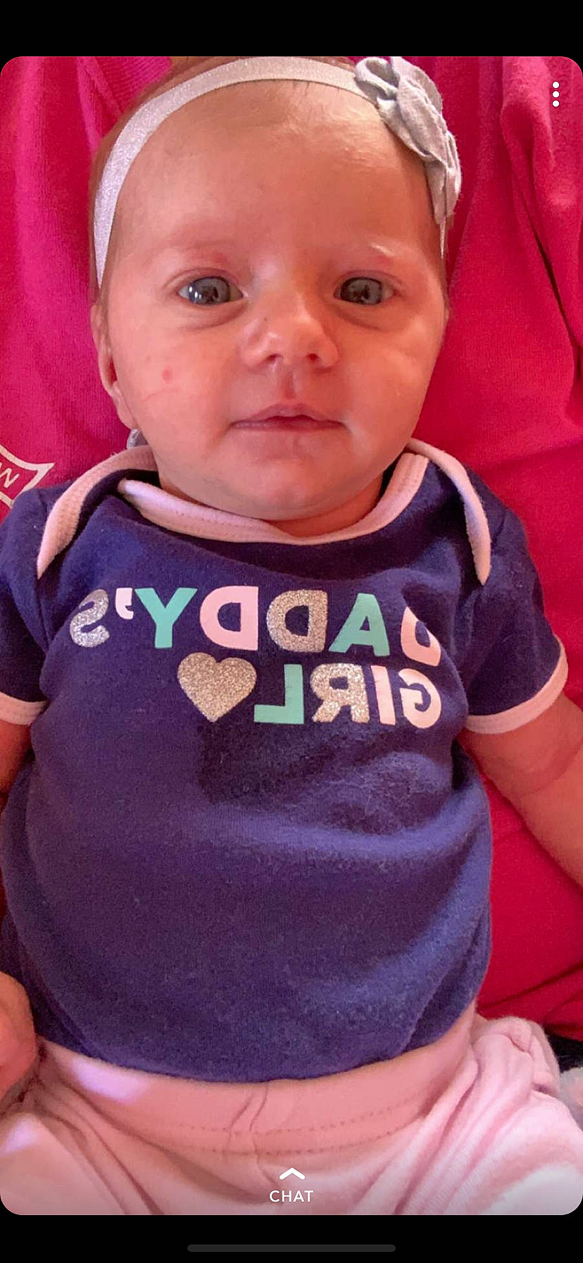 Madisyn joined the competition — help win amazing prizes! baby, baby_products, baby_toddler_clothing, cheek, child, cool, face, facial_expression, head, person, pink, product, sleeve, smile, t_shirt, toddler
