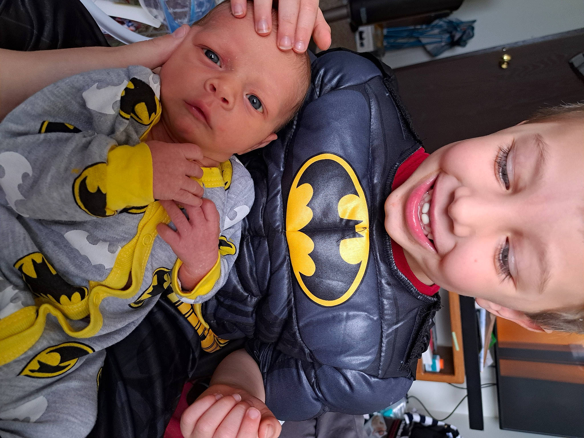 Abel James joined the competition — help win amazing prizes! baby, baby_products, baby_toddler_clothing, black, cheek, child, clothing, comfort, eye, finger, fun, happy, head, headwear, joy, mouth, nose, organ, person, skin