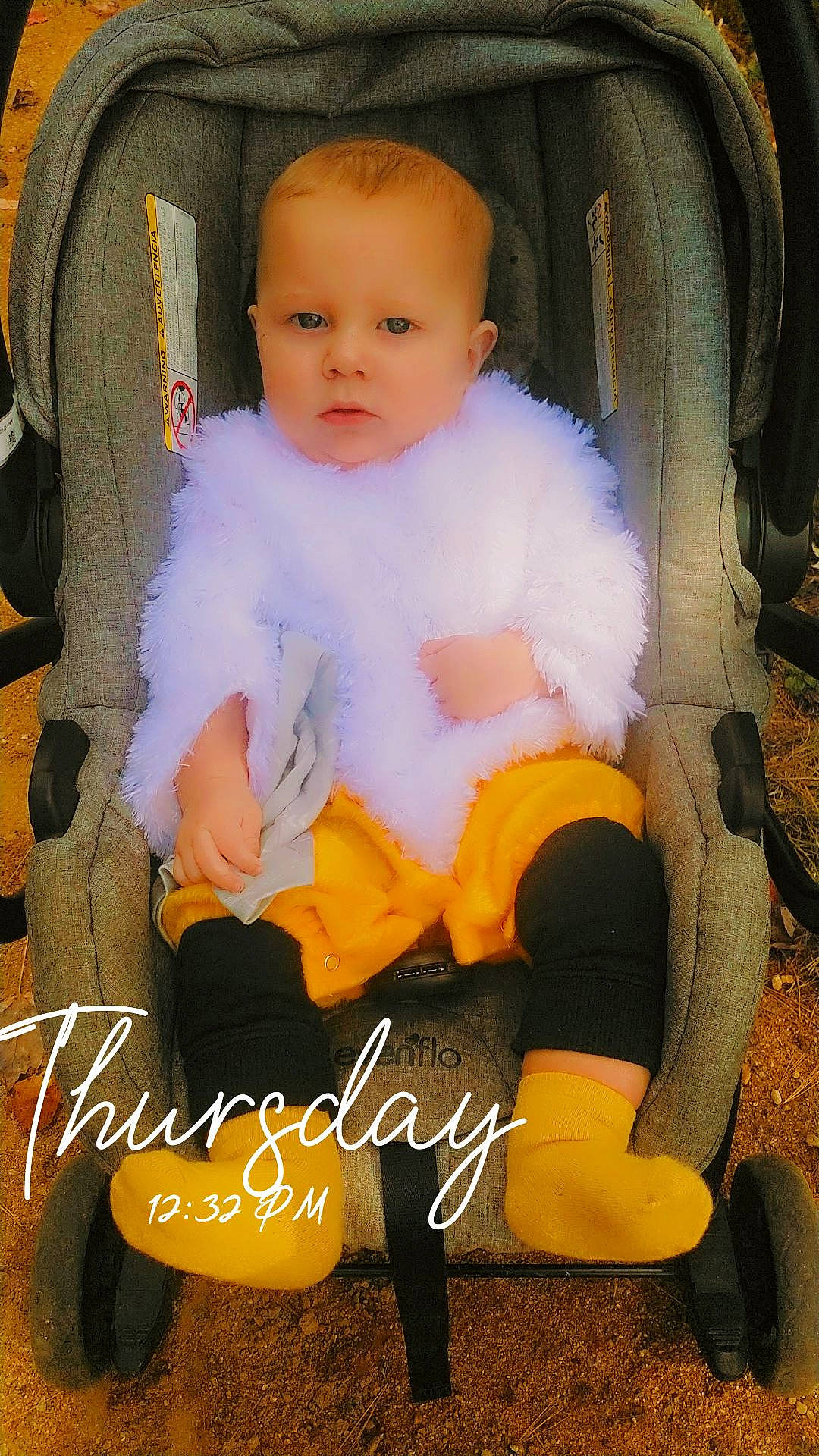 Dean joined the competition — help win amazing prizes! baby, chair, clothing, coat, costume, cushion, face, footwear, furniture, head, homedecor, hosiery, jacket, newborn, pants, person, photography, portrait, shoe, sock