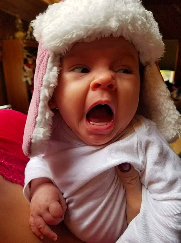 Julie joined the competition — help win amazing prizes! baby, baby_laughing, baby_making_funny_faces, cheek, child, face, facial_expression, fun, happy, head, headgear, headwear, laugh, lip, mouth, nose, person, skin, smile, toddler